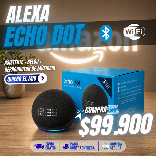 PARLANTE INTELIGENTE ECHO DOT🔊