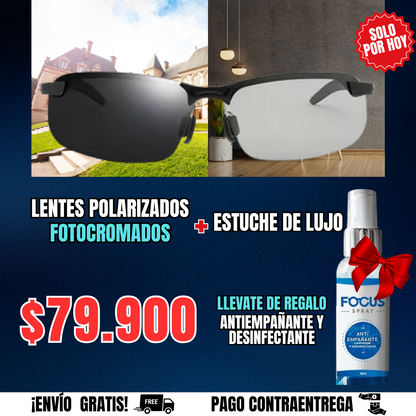 GAFAS GFlex FOTOCROMATICAS + KIT ANTIEMPAÑANTE🎁