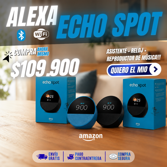 ALEXA ECHO SPOT🔊